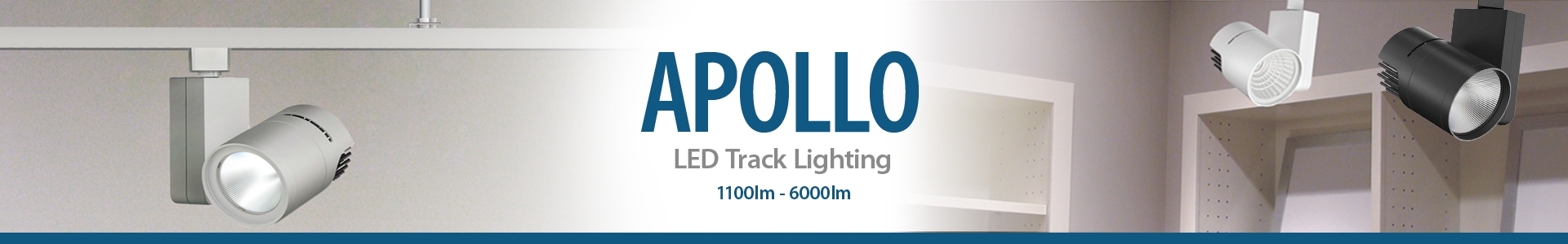Apollo 15 Canopy Mount LED Track Head 1500lm (21W)