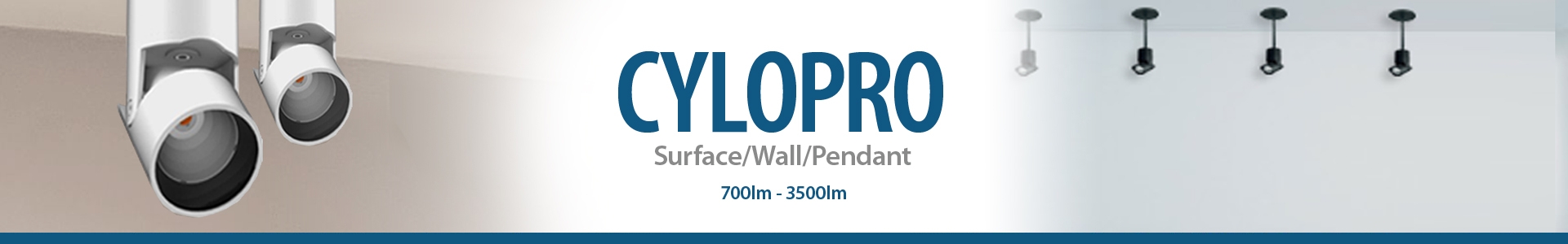 5" Cylopro Adjustable Accent 2000lm-4500lm (20W-45W)