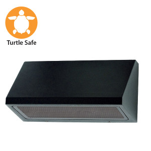 8" x 4" Trapezoid 1-Directional Wall Mount (IP65) Amber (Turtle Safe) 250LM (22W)