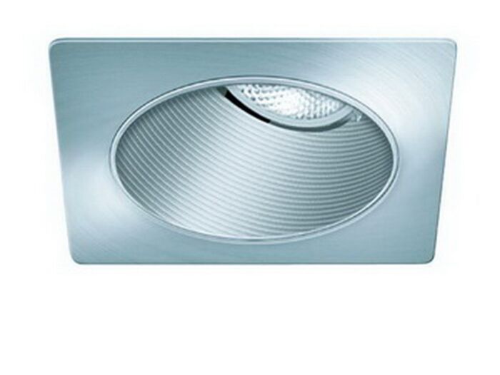 4" MR16 Square Ring Wall Wash Baffle