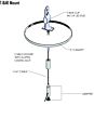 50"-150" Track Lighting Cable Extension Kit (1CCT, 2CCT/1NT, 2CCT/2NT, 3CCT/1NT)
