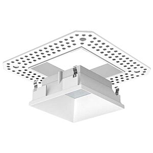 3" LED/MR16 Square Trimless Lensed Reflector