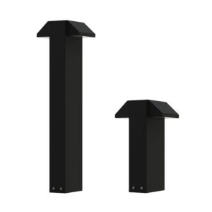 8" x 4" Double Trapezoid Bollard (IP65) - 2 x 850lm