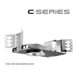 4" C • Series Super Low Glare - Shallow LED New Construction 900lm (14W)