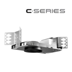 4" C • Series Super Low Glare - Shallow LED New Construction Amber (Turtle Safe) 250lm (12W)