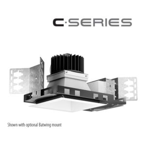 6" C • Series Square LED Downlight - New Construction - 900lm-4700lm (10W-55)