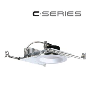 6" C • Series (COB) Chip-on-Board Beam Control Shallow LED New Construction 1100lm-3000lm (10W-30W)