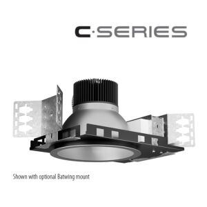 8" C • Series (COB) Chip on Board Beam Control LED, New Construction 1000lm-4000lm (10W-40W)