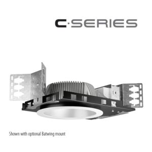 8" C • Series Super Low Glare, Shallow LED New Construction 1100lm - 3000lm (10W-30W)