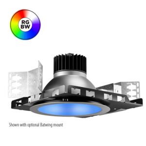 10" Recessed RGBW Downlight (Bluetooth/DMX/IR)