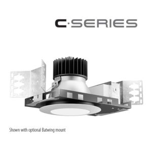 6" C • Series Dead Front Wet Location Downlight, 1000lm - 6000lm (8W-55W)