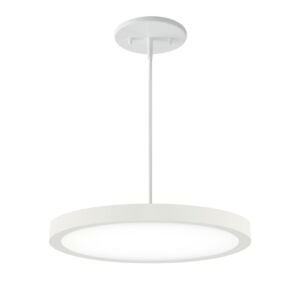 12" LumenPad Round LED Downlight Pendant Mount 2000LM (22W)
