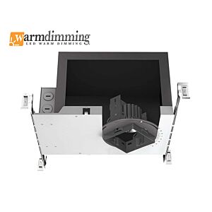 3" 12W IC Rated/600Lm & 19W Non-IC Rated /1,200Lm Mini-Arc Square LED Housing (Dimmable)