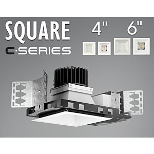 4" & 6" C-Series Square 1000lm-3700lm (10W-50W)