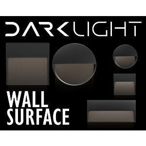 5"/9" DARKLIGHT Round/Square Surface Wall Light