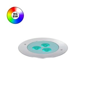 15W RGBW In-Ground Light (Bluetooth/DMX/IR)