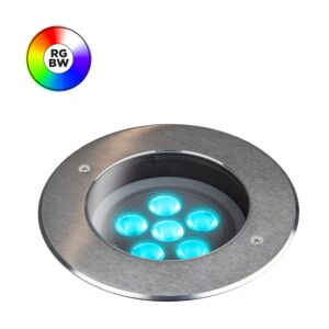 15W RGBW In-Ground Light (Bluetooth/DMX/IR)