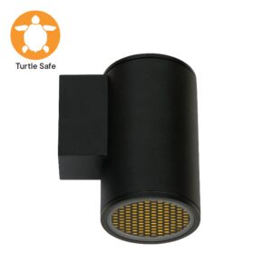 4" Round 1-Direction Wall Mount (IP65) Amber (Turtle Safe) 200lm (12W)