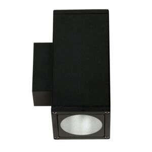 4" SQUARE 2-DIRECTION WALL MOUNT (IP65) - 2 x 1000lm/1500lm (20W-30W)