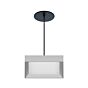 7" Square Bevel LumenPad Pendant Mount 1300lm (14W)