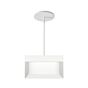7" Square Bevel LumenPad Pendant Mount 1300lm (14W)