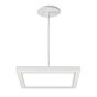 12" LumenPad Square LED Downlight Pendant Mount 2000LM (22W)