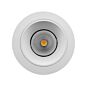 2.5" Recessed LED Round Flanged Downlight, 1000LM - 2400LM (15W-30W)