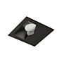 2.5" Recessed LED ZeroDark Wall Wash, Square Flanged, 750lm/1200lm