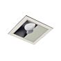 2.5" Recessed LED ZeroDark Wall Wash, Square Flanged, 750lm/1200lm