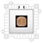 3.5" P-Series Square Trimless Adjustable Pinhole 600LM-3000LM (7W-30W)
