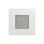 Open Lens Square LED Pathway/Step Light