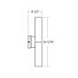 Cylo Long 2-Direction Wall Mount 2 x 1000lm (20W)