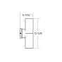 Cylo Standard 2-Direction Wall Mount 2 x 2700lm (56W)