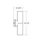 Cylo Standard 2-Direction Wall Mount 2 x 3600lm (72W)