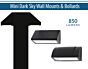 8" x 5" Miniature Dark Sky Wall Mounts and Bollards