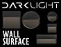 5"/9" DARKLIGHT Round/Square Surface Wall Light