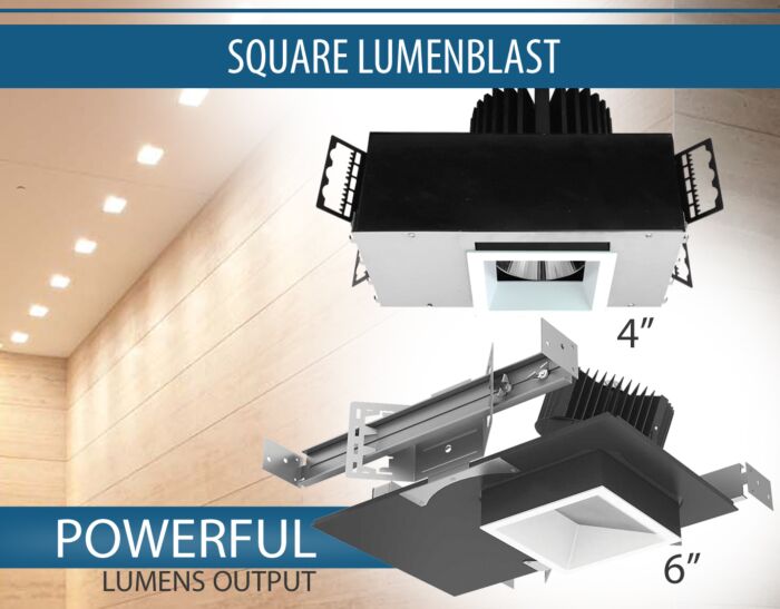 Square Architectural LED Luminaires