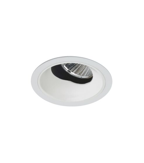 2.5" Recessed LED Round Flanged 40° Adjustable Accent, 1000LM - 2400LM (15W-30W) 