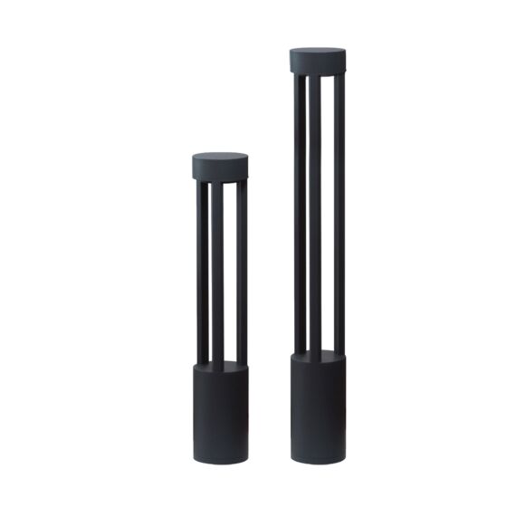 LumenPole Round Bollard - 6" Open Frame - 31" and 41" Height, 500LM / 1200LM (8W / 18W)