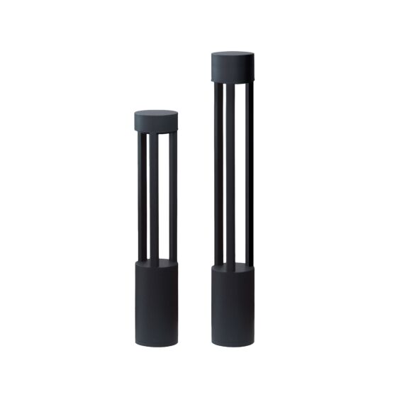 LumenPole Round Bollard - 6" Open Frame - 31" and 41" Height, 500LM / 1200LM (8W / 18W)