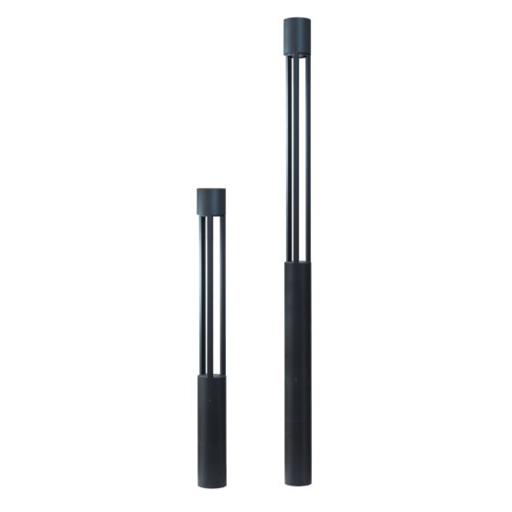 LumenPole Round Bollard & Column 6" Open Frame - 59", 78", 98", 118" and 144" Height, 1000LM - 2600LM (20W - 50W)