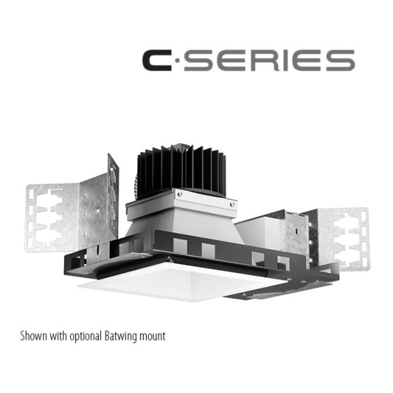 6" C • Series (COB) Chip on Board Beam Control Square LED - New Construction 1000lm - 4000lm (10W-44W)