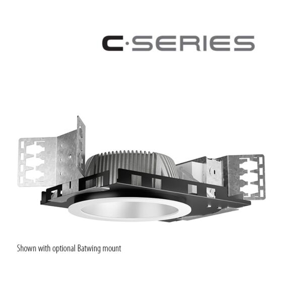 8" C • Series Super Low Glare, Shallow LED New Construction 1100lm - 3000lm (10W-30W)