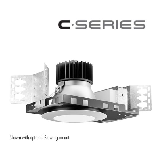 6" C • Series Dead Front Wet Location Downlight, 1000lm - 6000lm (8W-55W)