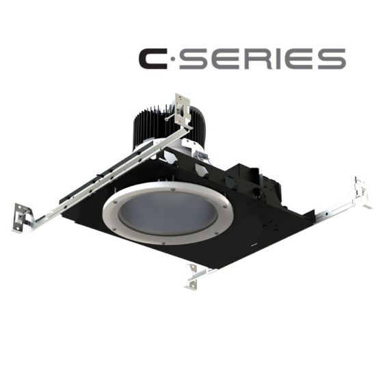 6" Outdoor Vandal Resistant Ceiling/Wall Kit (Surface Ceiling Mount)