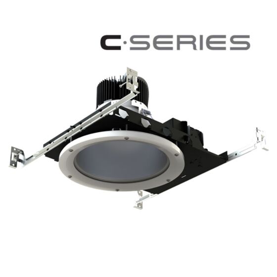 8" Outdoor Vandal Resistant Ceiling/Wall Kit (Surface Ceiling Mount)