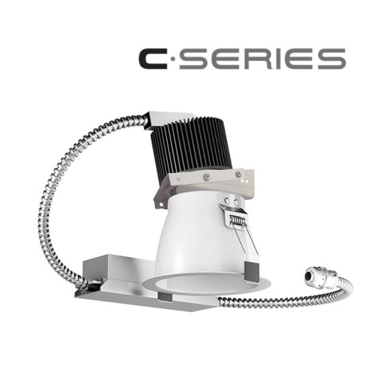 4" C • Series Wall Wash LED, Retrofit/Remodel 1000lm - 2500lm (10W-30W)