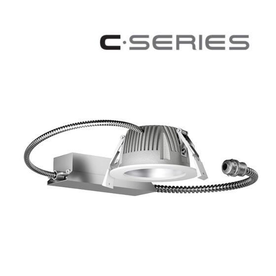 4" C • Series (COB) Chip-on-Board Beam Control Shallow LED Retrofit/Remodel 800lm/1400lm (10W/15W)