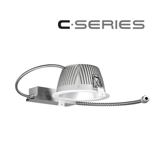 6" C • Series (COB) Chip-on-Board Beam Control Shallow LED Retrofit/Remodel 1100lm - 3000lm (10W - 30W)