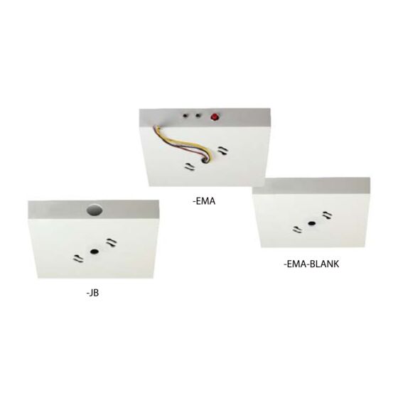 7" LumenPad Square LED Downlight Surface Mount Accessories